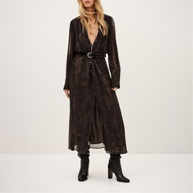 Sahara Snakeskin Dress