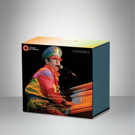 Elton John Aids Foundation Red Heart Tree Ornament