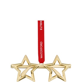 Elton John Golden Star Glasses Tree Ornament