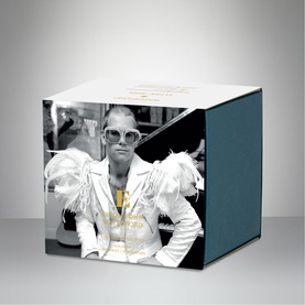 Elton John Golden 'E' Icon Tree Ornament