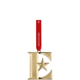 Elton John Golden 'E' Icon Tree Ornament