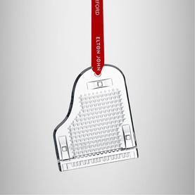Elton John Piano Tree Ornament