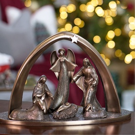 Nativity Scene Large Ornament