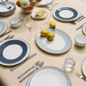 Gio Pinstripe Plate 23.8cm