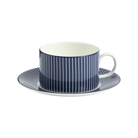 Gio Pinstripe Teacup & Saucer Two-Piece Set 235ml