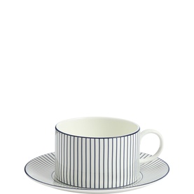 Gio Pinstripe Teacup & Saucer Two-Piece Set 235ml