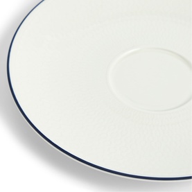 Gio Blue Line Teacup & Saucer Two-Piece Set 290ml