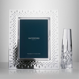 Lismore Picture Frame & Bud Vase Two-Piece Set