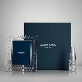 Lismore Picture Frame & Bud Vase Two-Piece Set