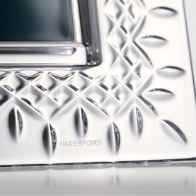 Lismore Picture Frame & Toasting Flutes Three-Piece Set