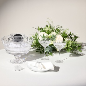 Mastercraft Irish Lace Caviar Bowl 27cm Two-Piece Set