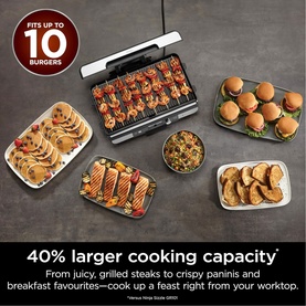 Sizzle Pro XL Grill and Flat Plate