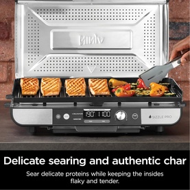 Sizzle Pro XL Grill and Flat Plate