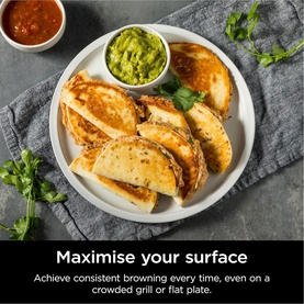 Sizzle Pro XL Grill and Flat Plate