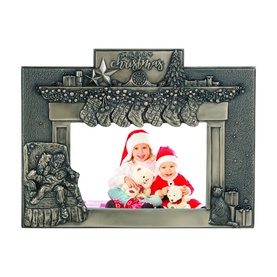 Christmas Fireplace Frame
