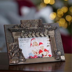 Christmas Fireplace Frame