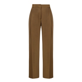 High-Rise Tailored Wide Leg Trousers