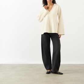 Sculptural Double Faced Top