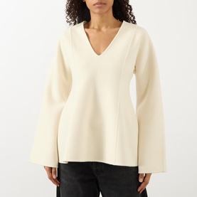 Sculptural Double Faced Top