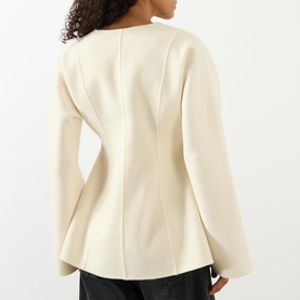 Sculptural Double Faced Top