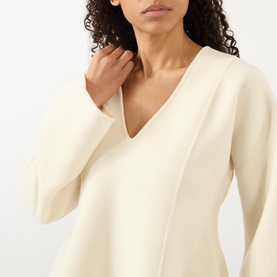 Sculptural Double Faced Top