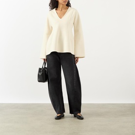 Sculptural Double Faced Top