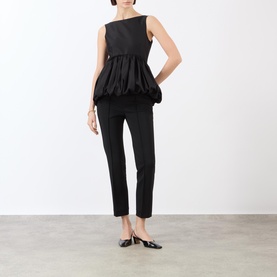 Volume Peplum Top