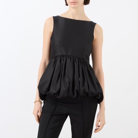 Volume Peplum Top