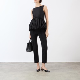 Volume Peplum Top