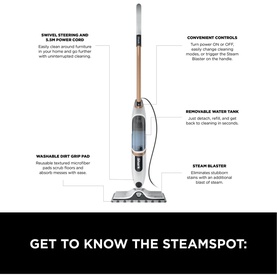 SteamSpot with Steam Blaster Technology