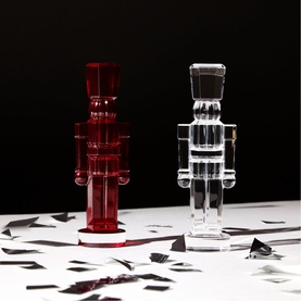 Standing Nutcracker Red