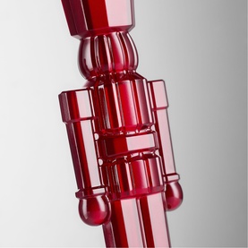 Standing Nutcracker Red