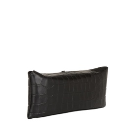 Eve Croc-Embossed Clutch