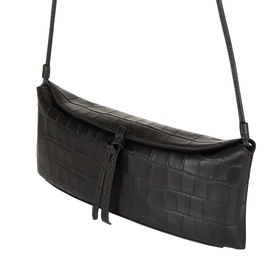 Eve Croc-Embossed Clutch