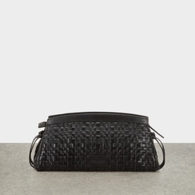 Maude Woven Clutch