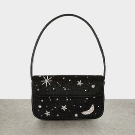 Tommy Moon & Stars Beaded Shoulder Bag
