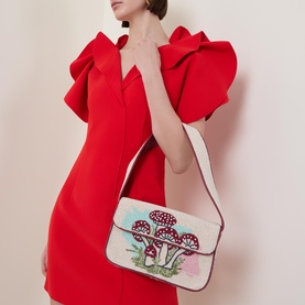 Tommy Beaded Shoulder Bag