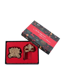 Carriage & Mask Christmas Tree Ornament