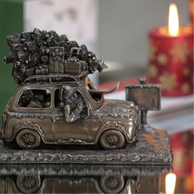 Driving Home for Christmas Ornament