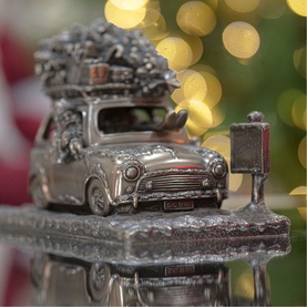 Driving Home for Christmas Ornament