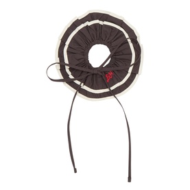 Piping Tie Hair Scrunchie