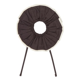 Piping Tie Hair Scrunchie