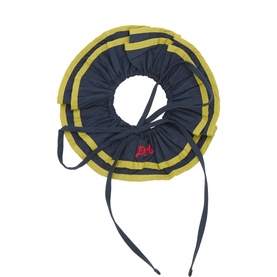 Piping Tie Hair Scrunchie