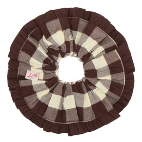 Frill Edge Hair Scrunchie