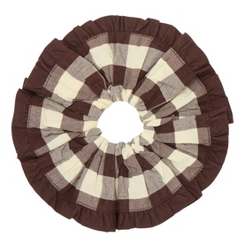 Frill Edge Hair Scrunchie