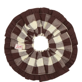 Frill Edge Hair Scrunchie