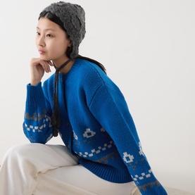 Floral Crochet Bonnet