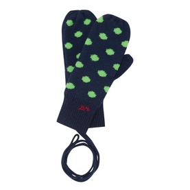 Polka Dot Logo String Mittens