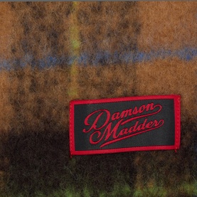 Logo Check Fluffy Wrap Scarf
