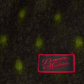 Logo Dotted Fluffy Wrap Scarf